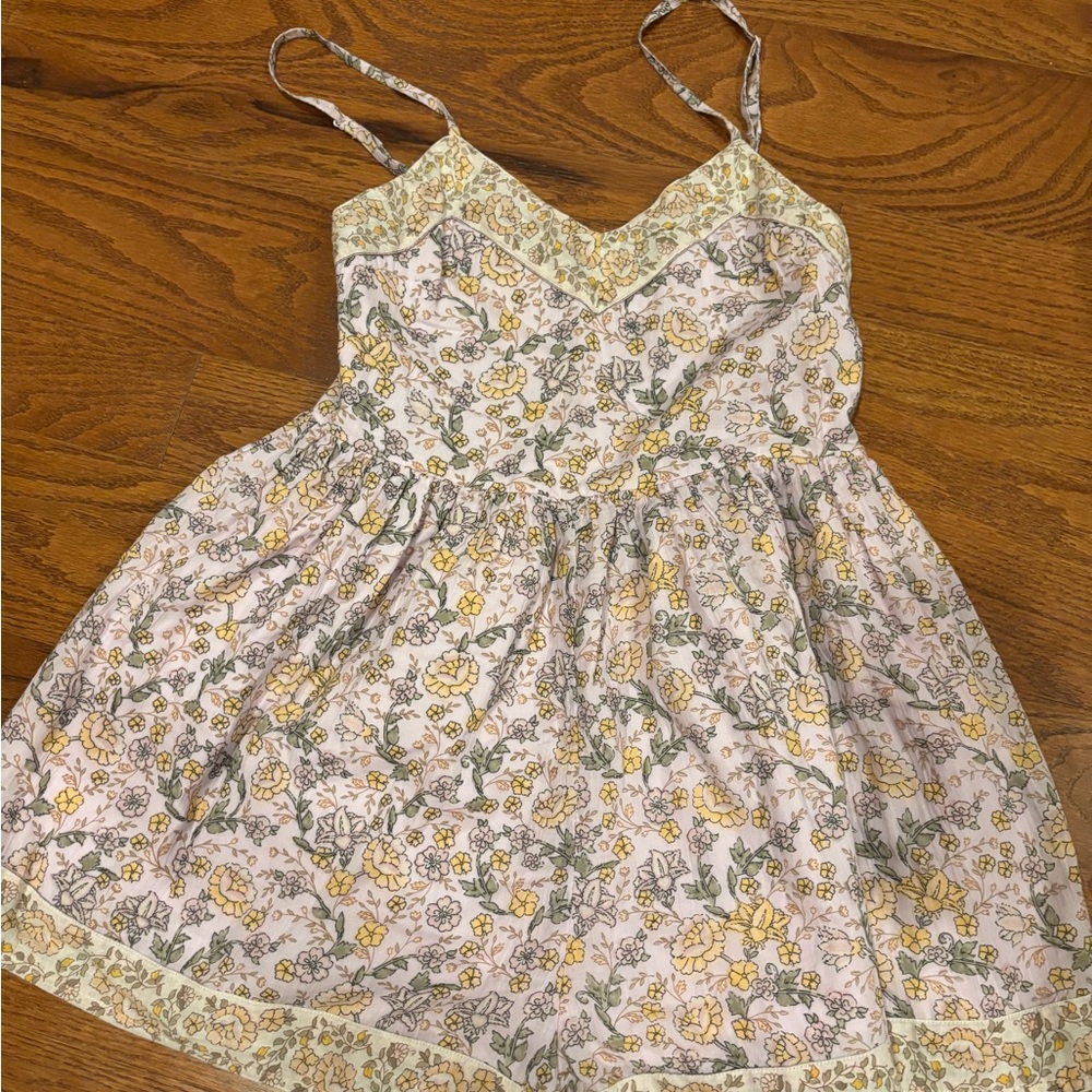 American Eagle Outfitters Lavender Casual Sleeveless Spaghetti Strap Romper